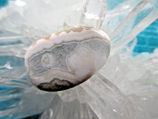 seltener bunter Ozean-Jaspis, Größe ca. 2,5 x 1,5 cm, Gewicht ca. 3,7 g