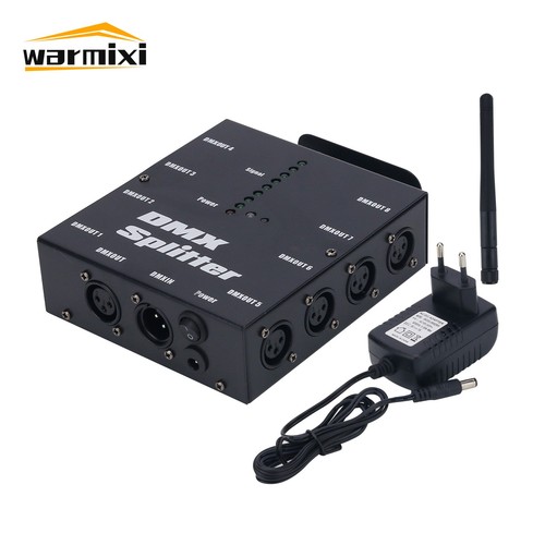 Channel dmx512 splitter - 8-channel,
