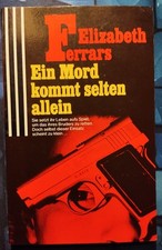 Taschenkrimi "Ein Mord kommt selten allein" Elizabeth Ferrars /  Scherz 1981