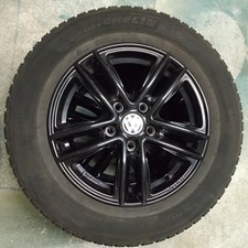 4x Winterkompletträder VW Golf  7 auf 15 Zoll RC Alufelgen-Schwarz