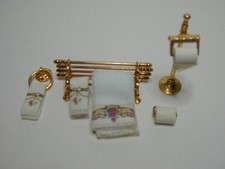 Reutter Miniaturen Badezimmer-Accessoires,  1:12, Puppenhaus, NEU