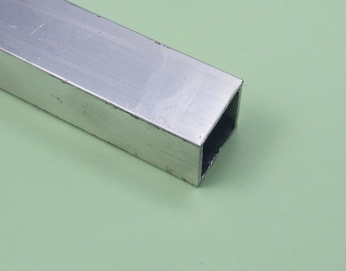 Alu aluminium vierkantrohr - alu,