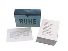 Ruhe Karten Gelassenheit the School of Life komplett Esoterik Weisheit