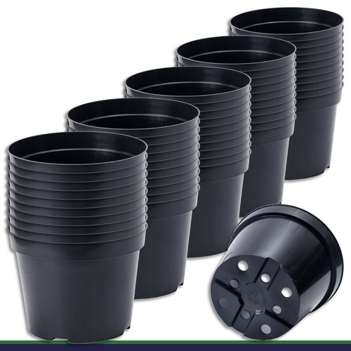 Pflanztopf l schwarz - x,