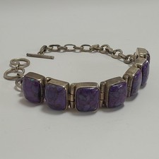 925 Sterlingsilber lila