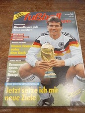 kicker fußball Magazin Nr.12/1990 - Lothar Matthäus- Borussia Dortmund 