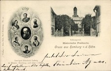 Ak Landgraf Friedrich Ludwig zu Hessen Homburg und seine 6 Söhne,... - 10971733