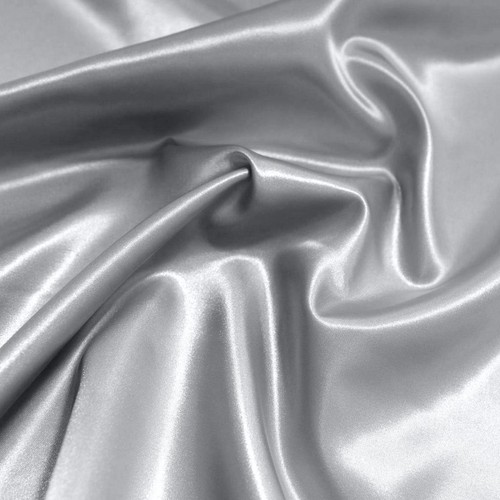 Silber glanz satin weich - glanz,