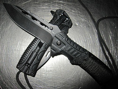 Einhandmesser schwarzes - 3, 1