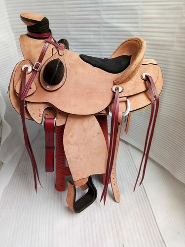 Western ledersattel wade - ledersattel,