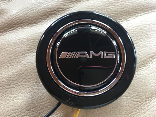 Hupenknopf schwarz amg - schwarz,