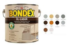 Bondex Öl-Lasur Holzlasur 2,5L Farbwahl Wetterschutzlasur Langzeitschutzlasur