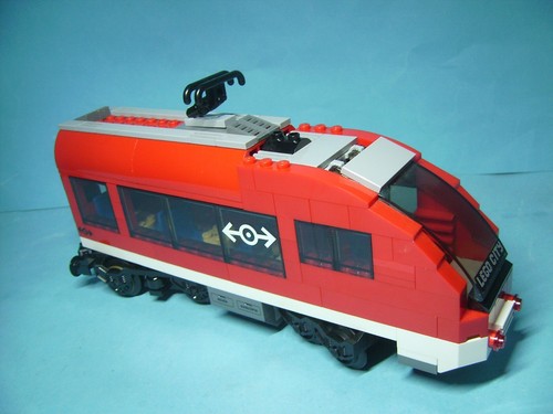 Lego eisenbahn 7938 endwagen - ,