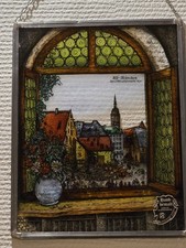 Glasbild Metallrahmen 28x22cm