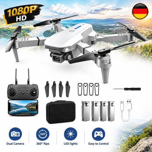 Faltbarer 1080p quadcopter - faltbarer,