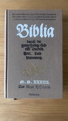 Bibel luther von 1534 - luther,