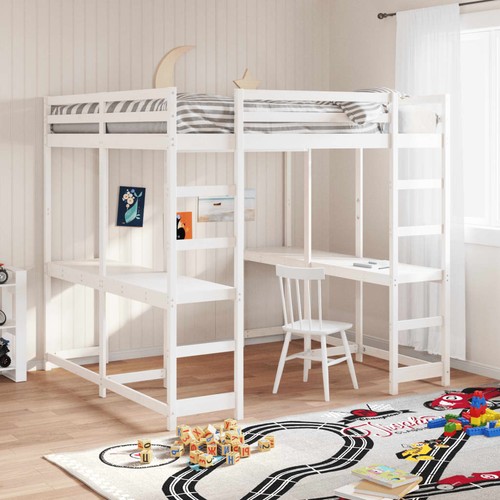 Vidaxl hochbett mit - hochbett,
