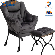 Ohrensessel mit hocker - mit,