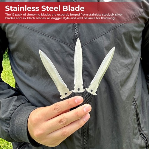 Light dark throwing knife 12 - &,