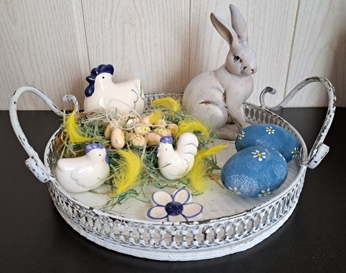 Ostern hase hühner eier - hühner,