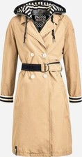 Khujo Trenchcoat Gr. XL Judita with Inner Jacket Mantel Damenmantel Damen Kapuze