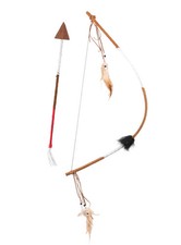 Indianer-Bogen mit Pfeil -