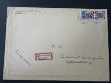 Bund Mi 133 (2) R-Brief MeF
