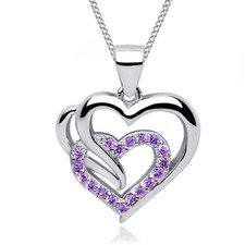 Herz Kette Anhänger 925