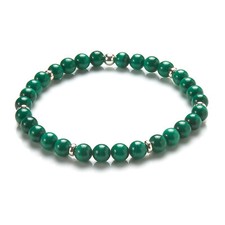 Malachit Armband - 6.5mm
