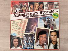 AUTOGRAMM-STUNDE...MIT 20 SPITZENREITERN📀📀📀LP/1979/Rock/Pop/Schlager/Chanson