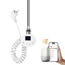 EMKE Smart Elektro Heizstab App/WLAN-Steuerung für Badheizkörper 300W-1200W