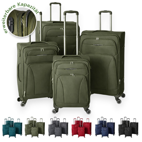 4tlg kofferset mit - kofferset,
