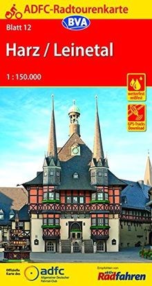 Adfc radtourenkarte harz - 12,