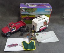 Schleich (Horse-Club) Set 42346 Pickup mit Pferdeanhänger / mit OVP