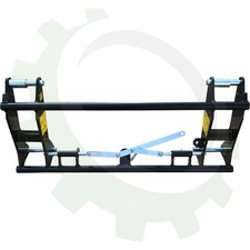 Schnellwechselrahmen Frontlader Euronorm Euroaufnahme von Klinklader auf Euro