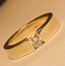 Brillantring Spannring 585