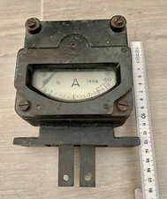 Amperemeter antik massiv bis 40A 2,8kg schwer