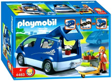 PLAYMOBIL 4483 CITY VAN blau