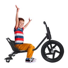 Gebrauchtes!!! 3-rädriges Elektro-Drift-Trike für Kinder  Pedal-Go-Kart Schwarz