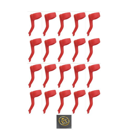 20x red zig - zig, 6mm