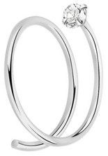 Feiner Nasenring aus 925er