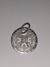 Thomas Sabo Anhänger Arabeske Scheibe klein 925 Sterlingsilber mit Zirkonia