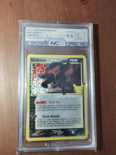 Umbreon goldstar celebration - umbreon,