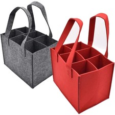 2 Stk. Flaschentasche für 6