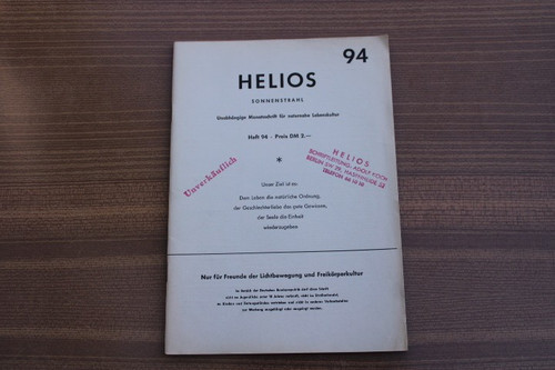 Helios sonnenstrahl heft - sonnenstrahl, nr