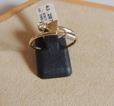 Edler zarter Goldring mit