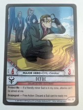 Huntik DEFOE "Ultra Rare" SAS_029 TCG "SKU 001" - Ref. P005