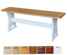 BANK KIEFER MASSIVHOLZ NEU