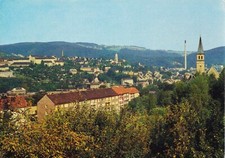 14-C226 Ansichtskarte Aue Zwickauer Mulde Silberberg  Bergbau- & Industriestadt