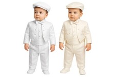 Baby Jungen Taufanzug Taufe Kleinkind Outfit 0 - 24 Monate 6-teiliges Set
